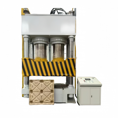 High Strength Fumigation-Free Automatic Sawdust Pallet Press Presswood Pallet Making Machine