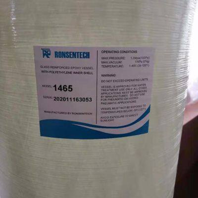 Industrial Commercial FRP Sand Carbon Filter Softener Resin Tanks for Water Treatment photo-3