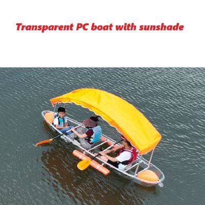 Transparent Boat PC Crystal Boat Drifting Kayak photo-4