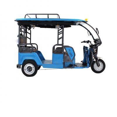 2025 Custom New Model Electric Tricycle 48V60V72V OEM INDIA E Rickshaw Tuktuk Best Seller NEW Design Passenger Tricycle