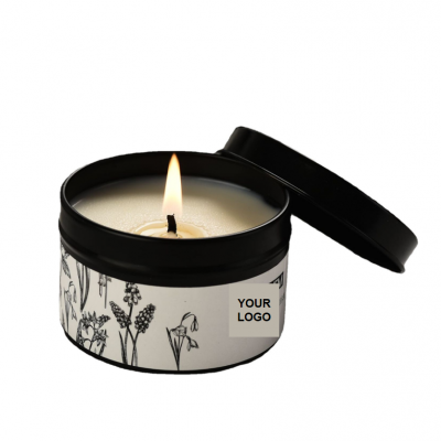 ENO Provides Customized Wholesale Tin Can Aromatherapy Candles 100% Soy Wax with a Variety of Scents to Choose From