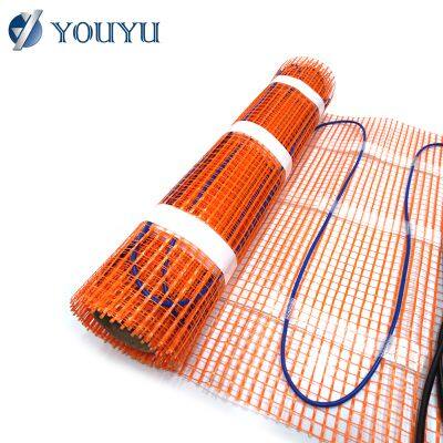 2-Year Warranty PVC Underfloor Heating Mat for Hotels Apartments Offices Supermarkets Warehouses for Outdoor Application 220V