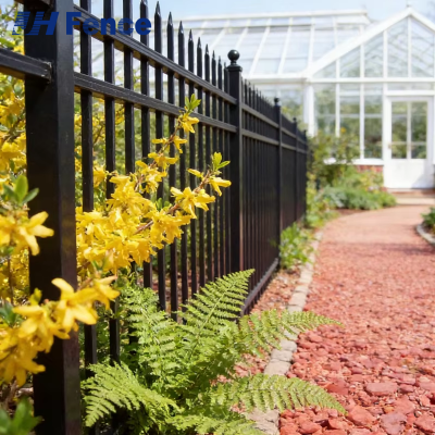 Durable Galvanized Steel Fence Used for Safety Isolation Fences in Hospitals Communities Schools Factories and Villas