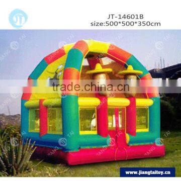 JT-14601B thomas the train inflatable halloween bounce house