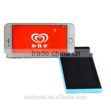 solar charger import cheap goods from china 8000mah dual usb portable mobile power bank