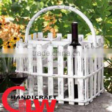 Wine holder basket(Using hard wood)