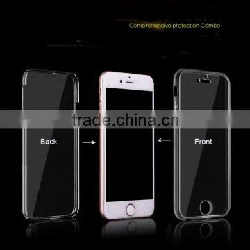 360 Degree Full Protective Colorful Transparent Tpu pc Combo Case for Iphone 6 Plus 6s Plus photo-2
