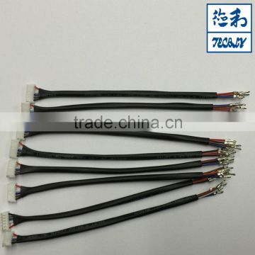 JST SIN-002T-1.0 UL 1061 28AWG of wire 5PCS with JST 6 pin connector Wire Hrness