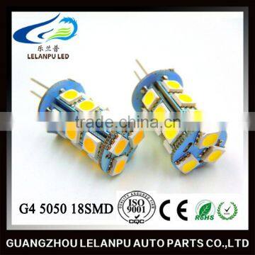 g4 auto light car lamp g4 5050 18smd Interior Lamp reading light