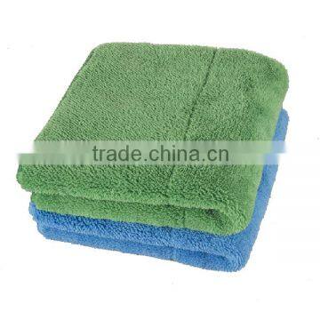 High absorption plush microfiber cloth