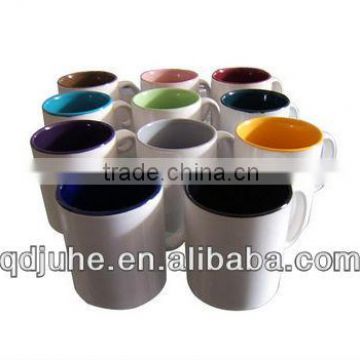 11oz Sublimation inner color ceramic mug