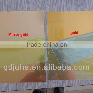 Blank Mirror gold Sublimation Aluminum sheet