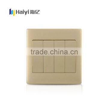 OEM factory unique new design british 4 gang 2 way electrical wall switch                        
                                                                                Supplier's Choice