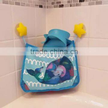 Bathroom mesh bag organizer far kids toys