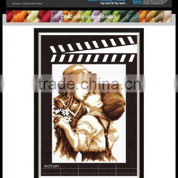 100% Precisely Printed Love Cross Stitch Kits photo-3