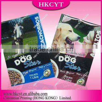 manufacturer mylar plastic pet treat food bag