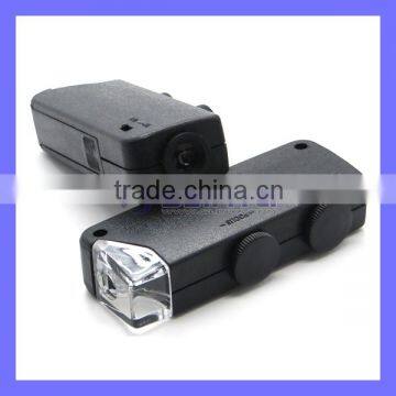 MG10081 60X 100X Magnifier LED Torch Wheel Portalb Microscope