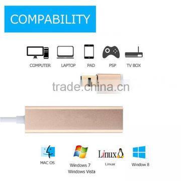 High Quality USB 3.0 Hub Ports With RJ45 Cable Adapter photo-5