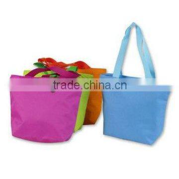 2016 Promotional fashionable wholesale custom printed colorful shopping bag