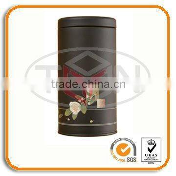 Tea Storage Tin With Pluged Lid