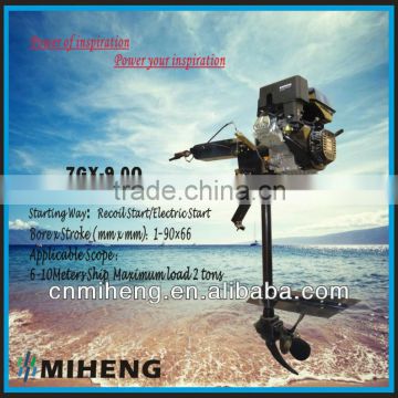 7GX-9.0Q4-stroke MIHENG 12HP Gasoline outboard motor(4HP-20HP)