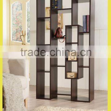 Irregular design bookcase