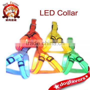 LED Pet Belt, Led lighted Harness Leash