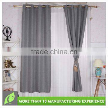 Professional manufacturer Beautiful Luxury polyester curtain blackout