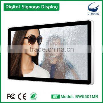 55" LCD Display, Digital LCD Totem, Digital Signage LCD AD player BW5501MR for mass production OEM ODM