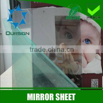 PS Mirror Sheet for Advertising Display
