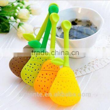 Hot sell food grade Colorful tea infuser Shenzhen Silicone tea infuser