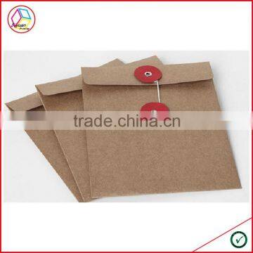 High Quality Kraft String Tie Envelope