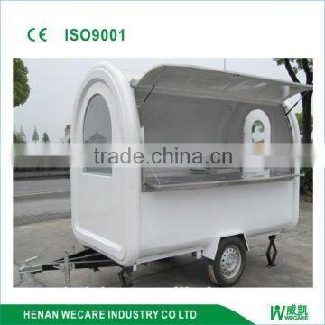 WK280 factory price outdoor mobile fast food van/food car/food trailer/food cart/food kiosk