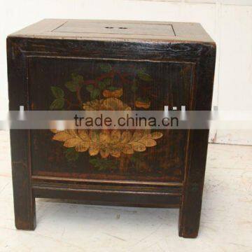 Chiese Antique Painting Chest