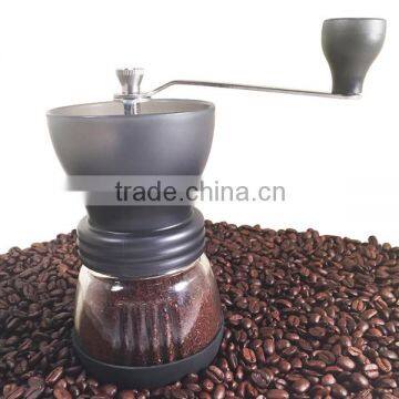 Coffee Bean Burr Hand Crank Ceramic Coffee Mill photo-3