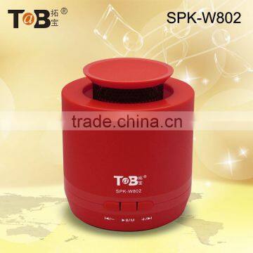 2015 High Quality Channel Wireless Portable Mini Speaker With fm Radio Memory Card Lifting Function photo-3