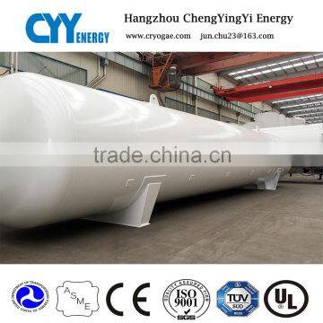 70m3 Liquid Gases Horizontal Cryogenic Storage Tank with ASME/ISO/GB