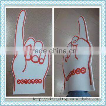 cheering eva foam hand;wave foam hand;big hand for cheering