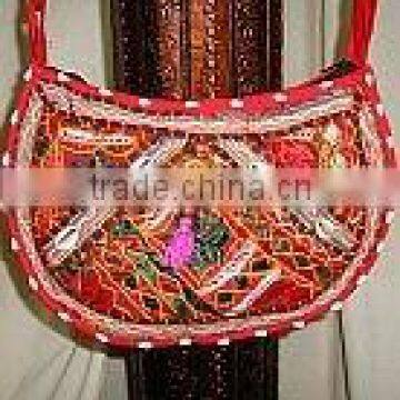 Indian ethnic stylish patchwork shoulder bags