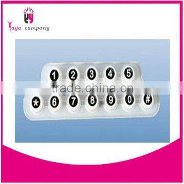 Silicone button Factory customized silicone rubber keypad