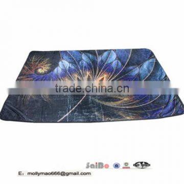 SGS audited factory Sublimation printed polyester flannel blanket                        
                                                Quality Choice