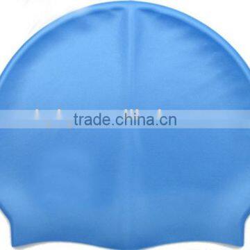Customized Logo Available Wholesale Waterproof Silicone Swim Cap photo-6