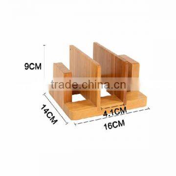 Practical Top Quality Kitchen Bamboo Pot Lid Holder photo-2