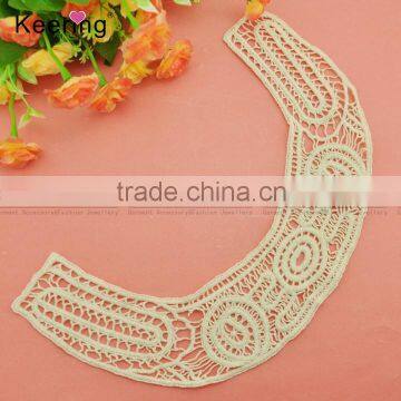 33*18.5cm white middle-age women cotton lace design for clothes WLS-006                        
                                                Quality Choice