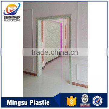 Compact Low Price Pvc White Frame Panels Kitchen Door Panel photo-2