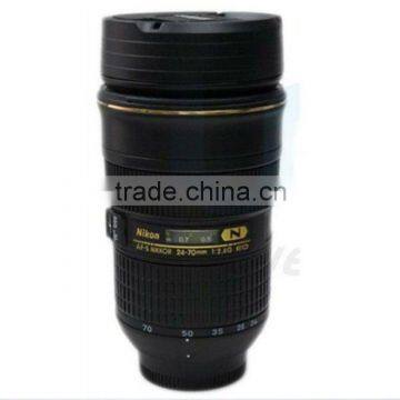 Top Quality camera lens 24-70 shape. Zoomable lens gift cup. telescopic coffee Mug