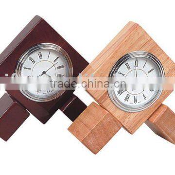 wooden gift,wooden clock