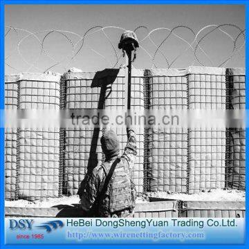 Military & Flood Control Galvanized Hesco Barrier Welded Galvanized Gabion Baskets