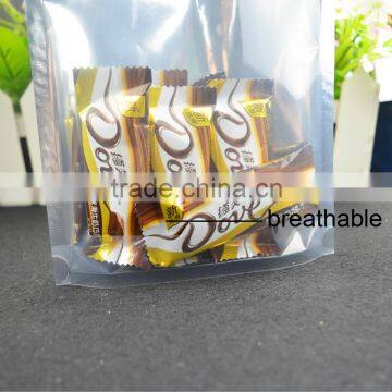 Laminated Zip Lock One Side Clear Resealable Aluminum Foil Packaging Bags Factory Price photo-6