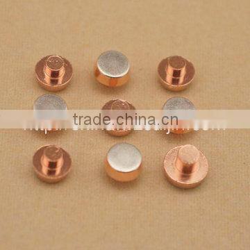 Bi-metal Silver Electrical Copper Contact Points Components for Vertical Slide Switch photo-3